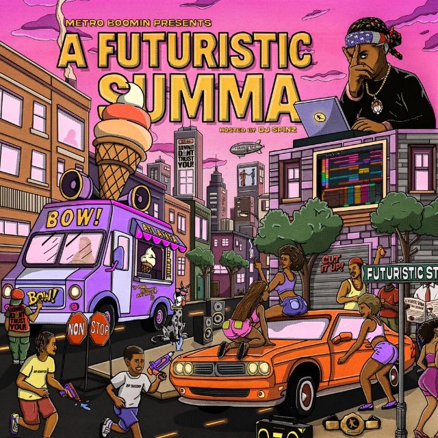 Capa de Metro Boomin Presents: A Futuristic Summa